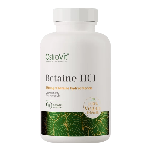OstroVit - Betaina HCl VEGE - 90 kapsułek OstroVit - Betaina HCl VEGE - 90 kapsułek